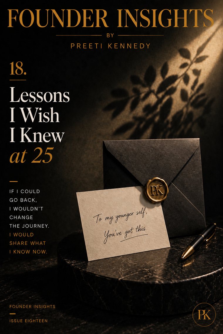 Lessons I Wish I Knew at 25